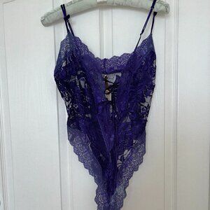 Vintage Victoria's Secret - Purple Teddy -SM